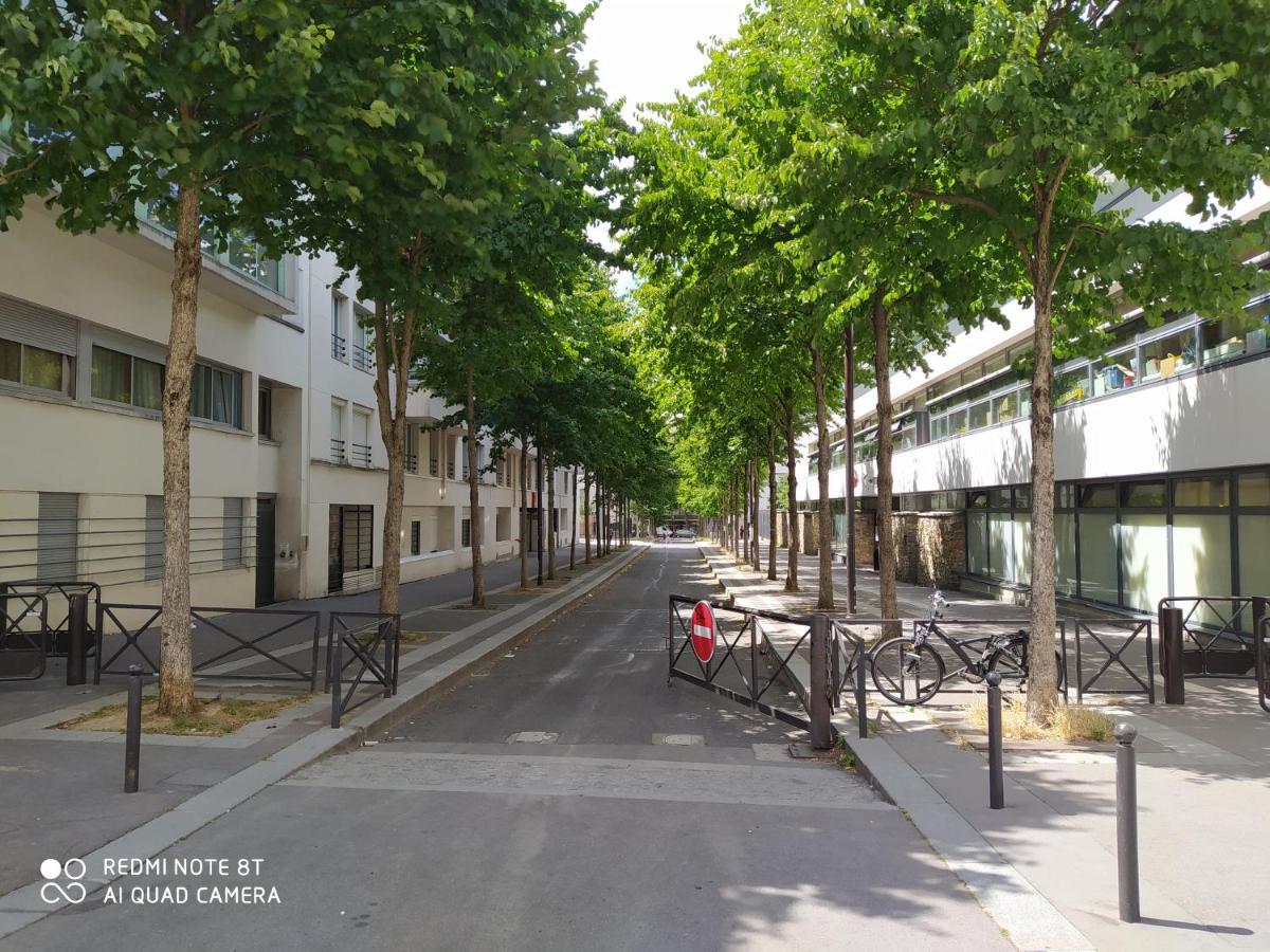 Ferienwohnung Le Jourdain Paris Exterior foto